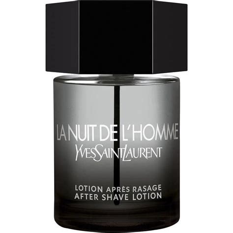 yves saint laurent la nuit de l'homme apres rasage|Yves Saint Laurent La Nuit De L'homme for Men Set de 3 pièces .